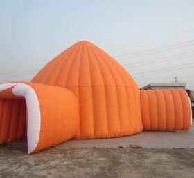 Tent1-39 Cort gonflabil portocaliu