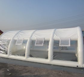 Tent1-459 Cort gonflabil alb pentru evenimente mari