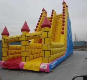 T8-1337 Pop copii gigant jumping castel diapozitiv gonflabil mare