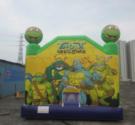 T2-2589 Ninja God Turtle gonflabile trambulină