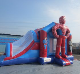 T2-2741 Spider-Man Super Heroes gonflabile trambulină