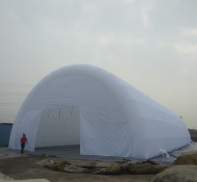 Tent1-371 Cort gonflabil gigant alb