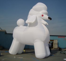 Cartoon1-488 Câine gonflabil desene animate de 6 metri înălțime