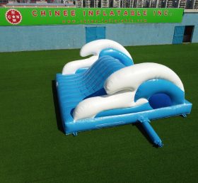 T11-560 Slide de piscină gonflabile cu valuri