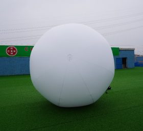 B2-23 Balonul alb gonflabil în aer liber
