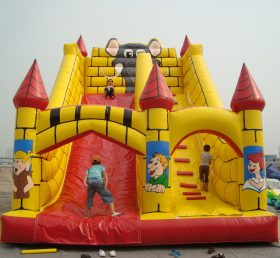 T8-695 Slide gonflabile pentru castelul copiilor