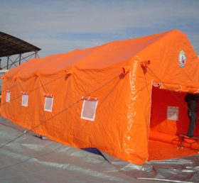 Tent1-451 Cort gonflabil portocaliu
