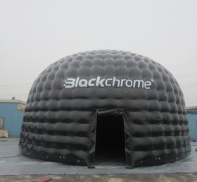 Tent1-415 Cort gonflabil gigant gri