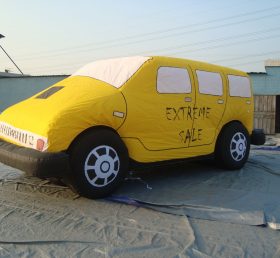 S4-193 Publicitate galbenă pentru mașini gonflabile