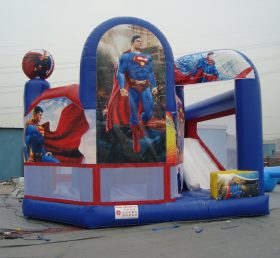 T2-553 Superman Super Heroes gonflabile trambulină