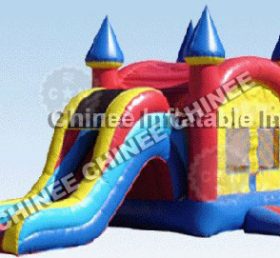 T5-174 Cu tobogane gonflabile castel bounce casa