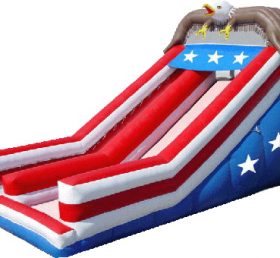 T8-123 Slide gonflabile americane