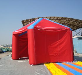 Tent1-244 Cort gonflabil durabil roșu