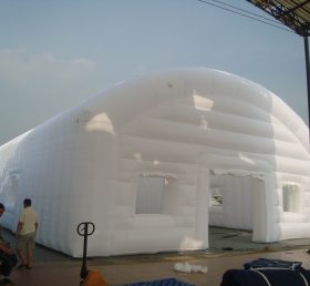 Tent1-70 Cort gonflabil gigant alb