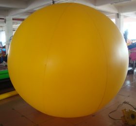 B2-15 Giant balon gonflabil galben în aer liber