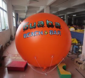 B2-20 Balonul portocaliu gonflabil în aer liber