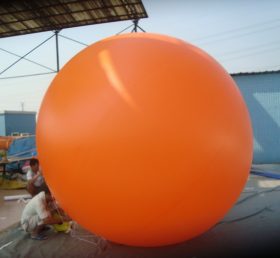 B3-25 Publicitate în aer liber balon portocaliu gonflabil