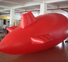 B3-44 Balon de avion roșu gonflabil