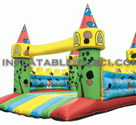 T2-2032 Castelul gonflabil trambulină
