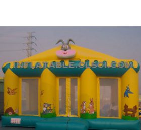 T2-2555 Bunny gonflabil trambulină