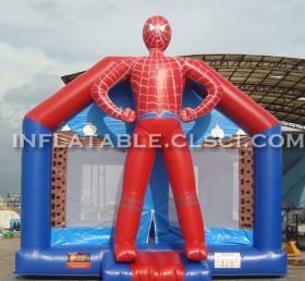 T2-2813 Spider-Man Super Heroes gonflabile trambulină