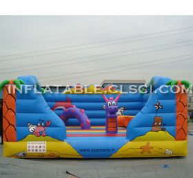 T2-2856 Jungle tematice gonflabile trambulină