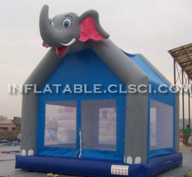 T2-2876 Trambulină gonflabilă cu elefant