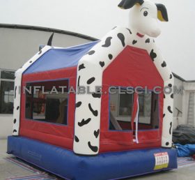 T2-3096 Câine gonflabil trambulină