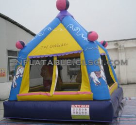 T2-3109 Copii și Amp adolescenți gonflabile trambulină