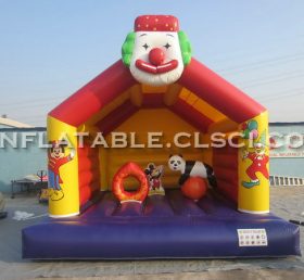 T2-3191 Clown gonflabil trambulină