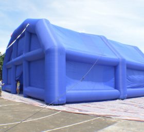Tent1-283 Cort gonflabil albastru