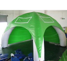 Tent1-310 Cort gonflabil cu publicitate verde