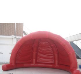 Tent1-325 Cort gonflabil în aer liber roșu
