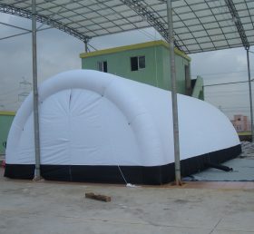 Tent1-43 Cort gonflabil alb