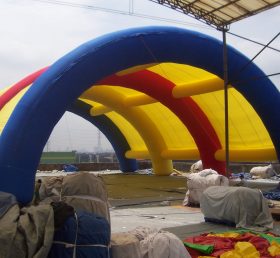 Tent1-45 Cort gonflabil colorat gigant
