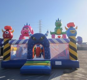 T6-467 Monster Giant Parc de distracții gonflabile Grand Trambulină