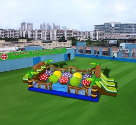T6-456 Ferma gigant gonflabil parc de distracții pentru copii ciuperci de joacă