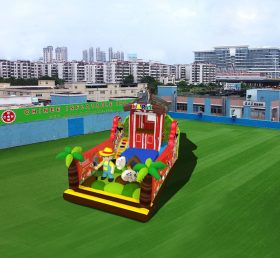 T6-458 Ferma gigant gonflabil parc de distracții copii trambulină loc de joacă