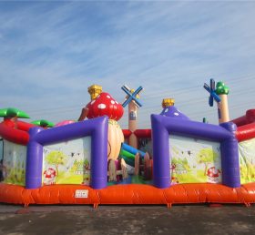 T6-460 Ferma gigant gonflabil parc de distracții pentru copii teren obstacol joc