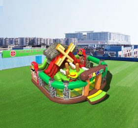 T6-495 Ferma gigant gonflabil pentru copii parc de teren joc