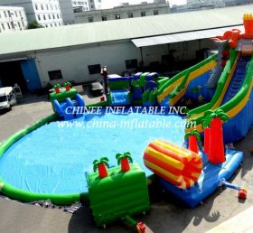 Pool2-581 Jungle tematice piscină gonflabilă