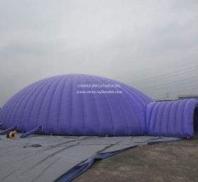 Tent1-501 Giant cort gonflabil purpuriu