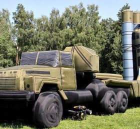 SI1-004 Modelul vehiculului gonflabil pentru exercițiul militar de momeală pentru rezervorul de rachete militare gonflabile