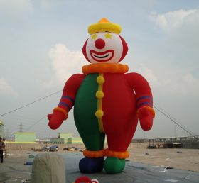 Cartoon2-024 Happy Clown gonflabil desene animate de 10 metri înălțime