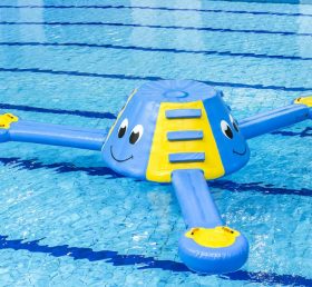 WG1-004 Face fericit gonflabil sporturi de apă parc piscină joc
