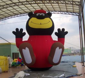 Cartoon2-030 Giant urs gonflabil desene animate de 6 metri înălțime