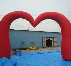 Arch1-240 Arcul gonflabil în formă de inimă