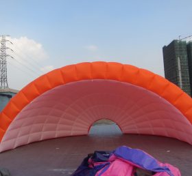 Tent1-603 Cort gonflabil gigant portocaliu
