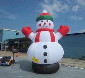 C1-164 Crăciun gonflabil om de zăpadă