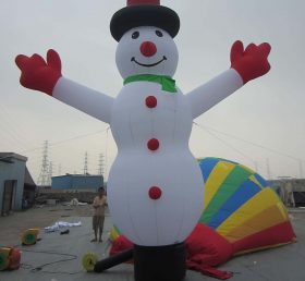 C1-182 Crăciun gonflabil om de zăpadă